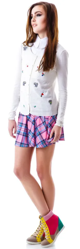 Kitty Racket Cardigan sold by Dolls Kill