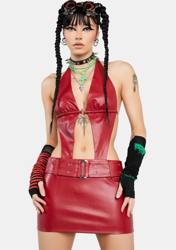 Lover Got Your Attention Cut-Out Dress sold by Dolls Kill