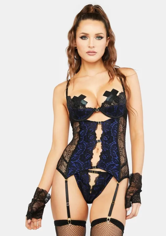 In My Chamber Lingerie Set sold by Dolls Kill