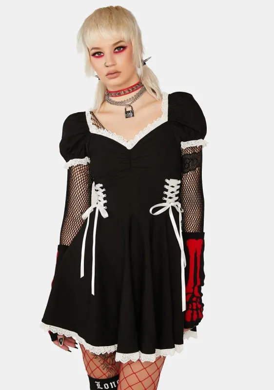 Don't Test Me Mini Dress sold by Dolls Kill