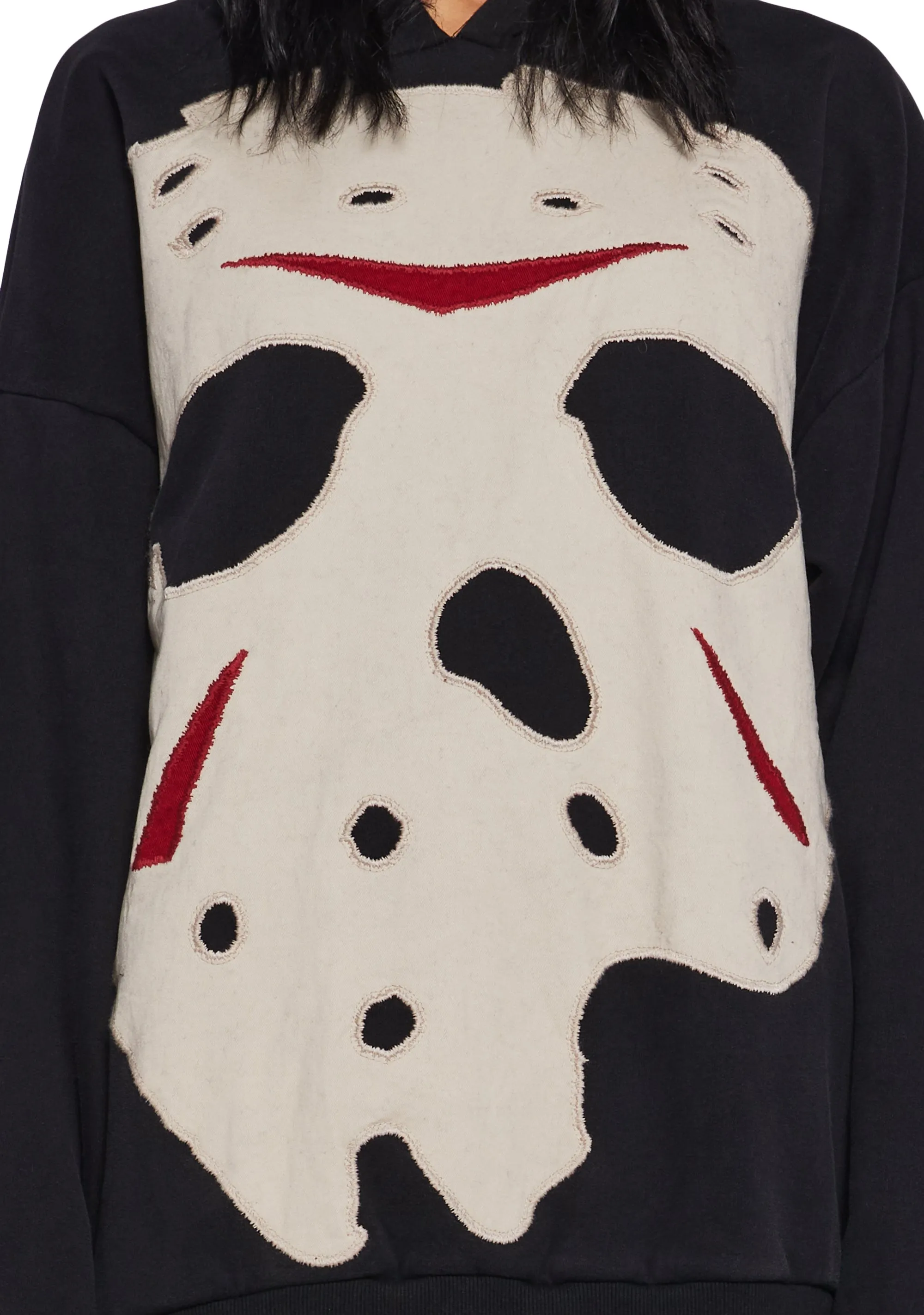 Vile Voorhees Oversized Hoodie sold by Dolls Kill product image thumbnail 4