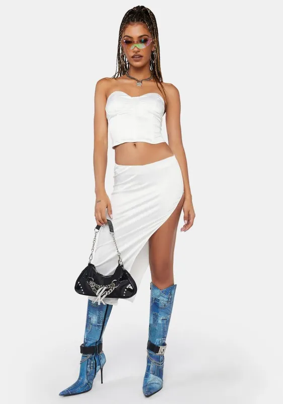 Frosted Super Freaky Skirt Set sold by Dolls Kill