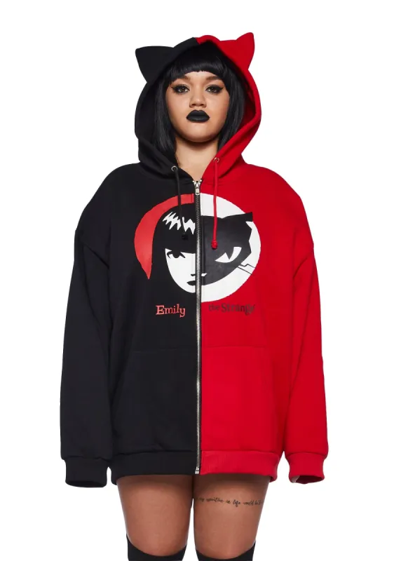 Plus Piece Of Me Graphic Hoodie sold by Dolls Kill