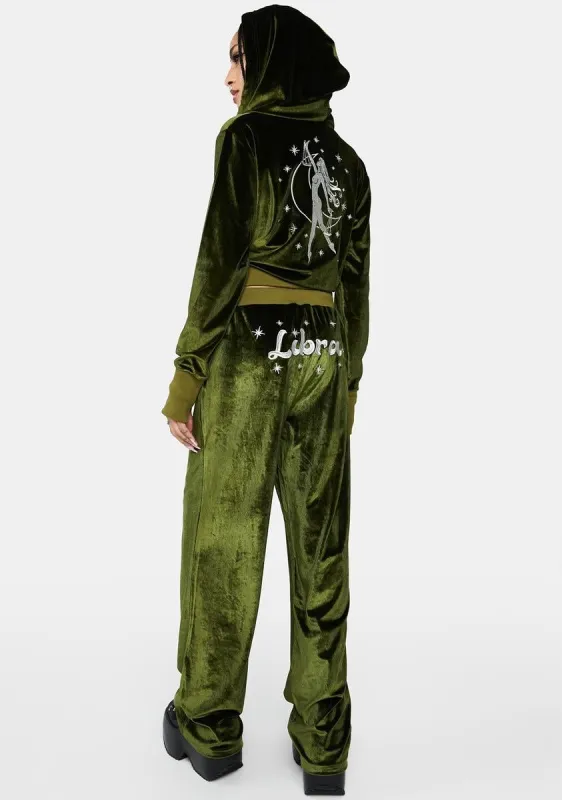 Heavenly Scales Velour Pants sold by Dolls Kill