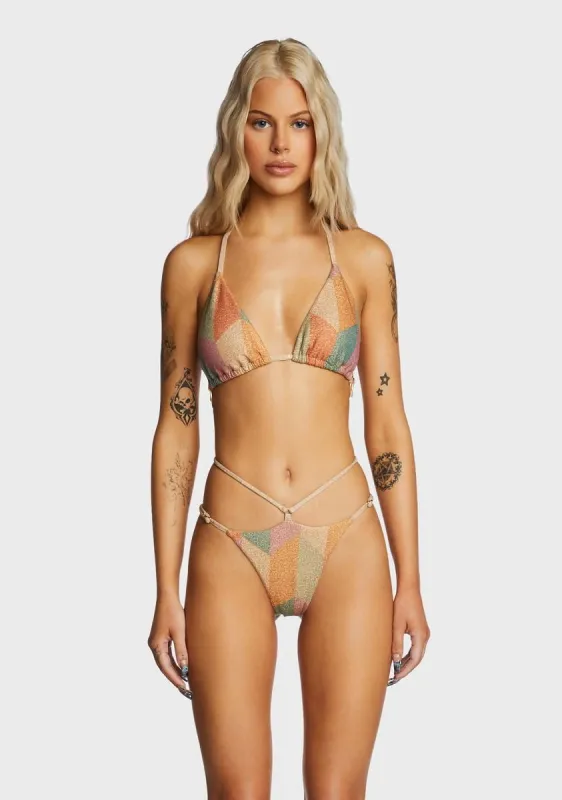 Nyx Tri Bikini Top sold by Dolls Kill