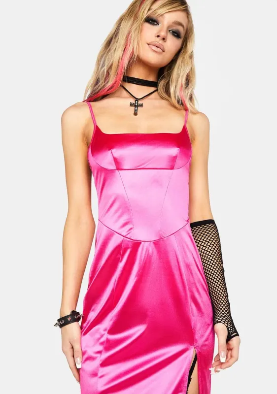 Night To Remember Midi Dress sold by Dolls Kill