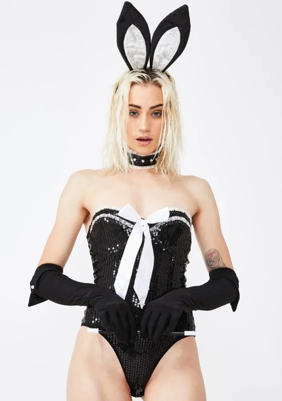 Centerfold Chic Costume Set sold by Dolls Kill