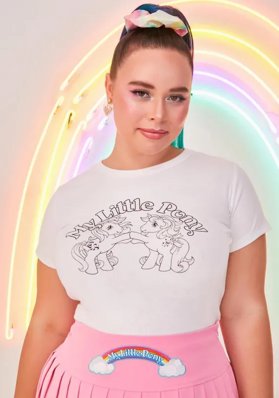 Plus Pure Imagination Color-In Graphic Tee sold by Dolls Kill