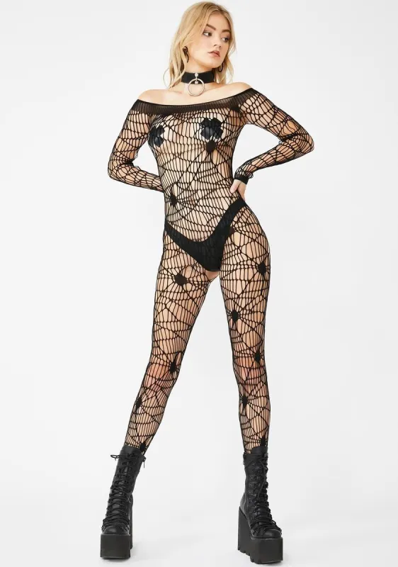 Crawl All Over You Bodystocking sold by Dolls Kill