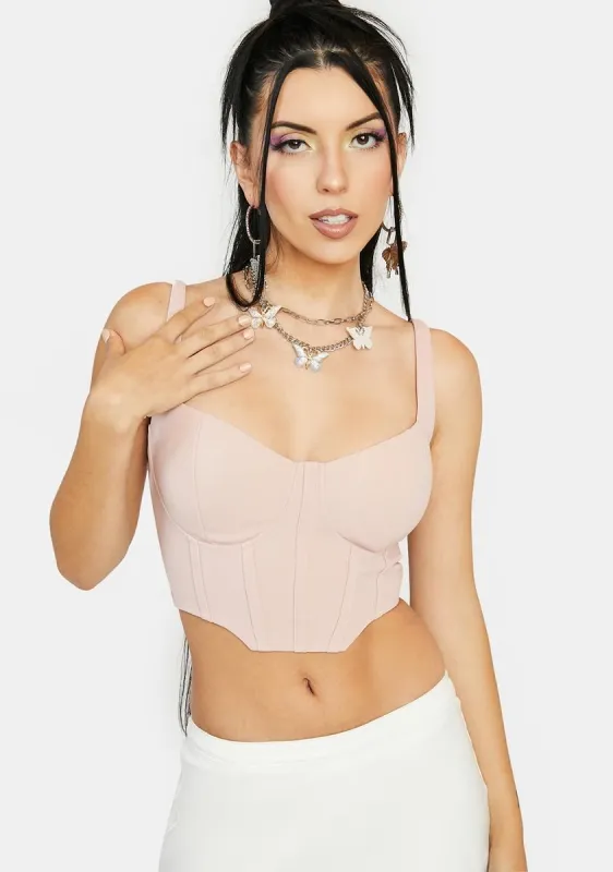 Baby Get With The Program Corset Top sold by Dolls Kill