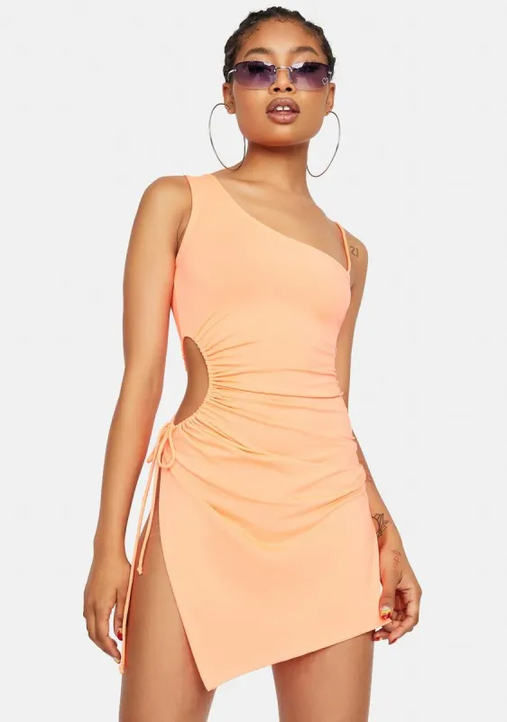 Sherbet Catching Rays Cutout Mini Dress sold by Dolls Kill