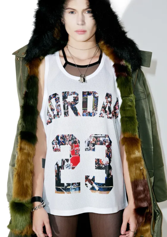 Heir Time Jersey Tank sold by Dolls Kill