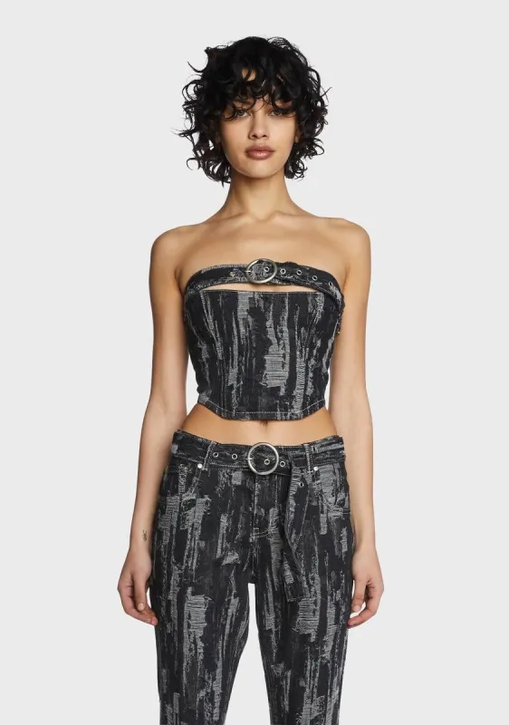 Wild Crop Top sold by Dolls Kill