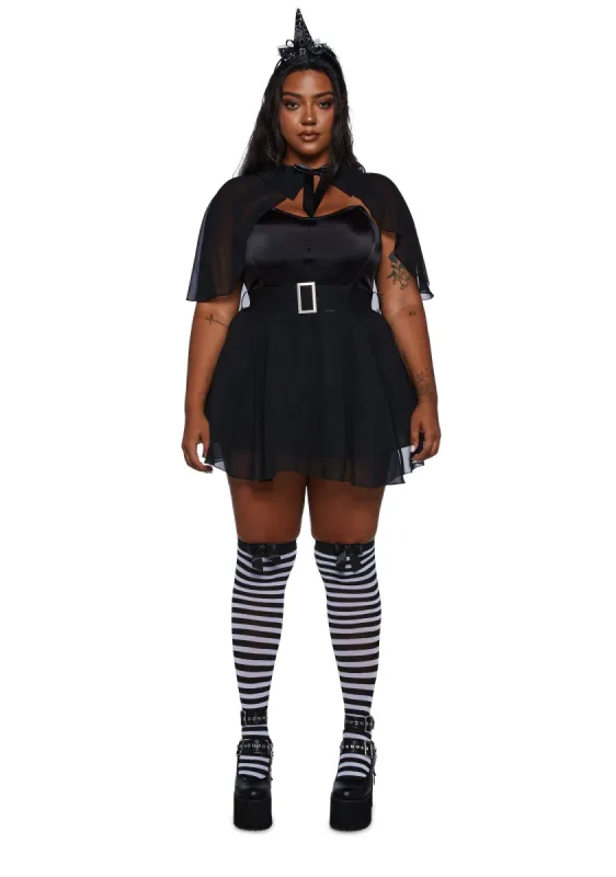 Plus Resting Witch Face Costume Set sold by Dolls Kill