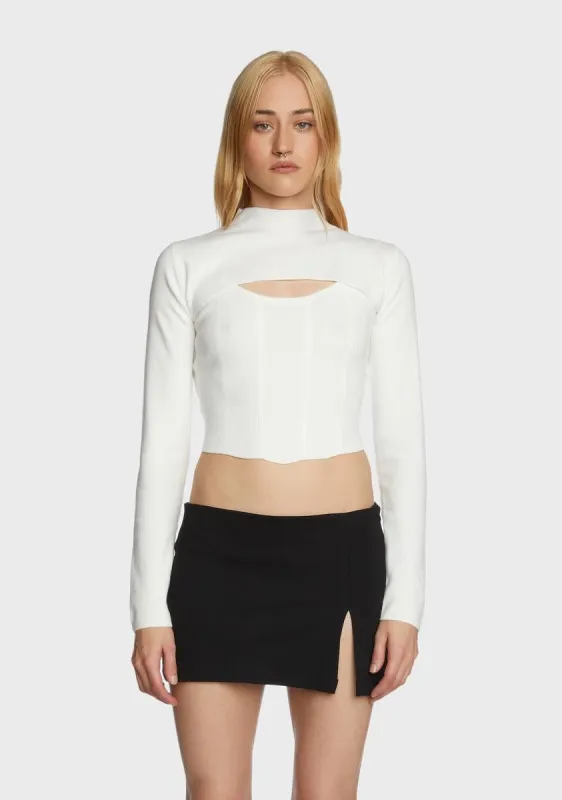 Keep Close Crop Top sold by Dolls Kill