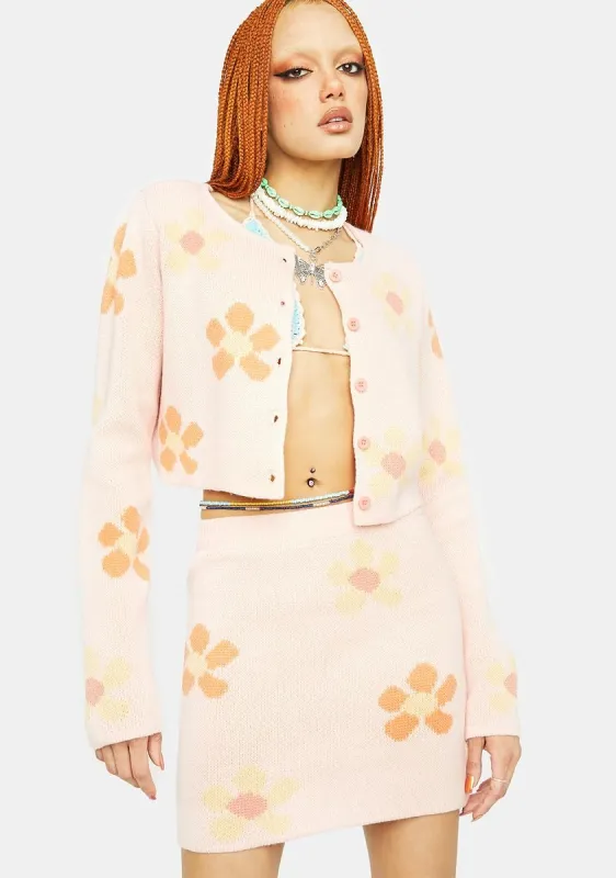 Spring Into Spring Knit Cardigan sold by Dolls Kill