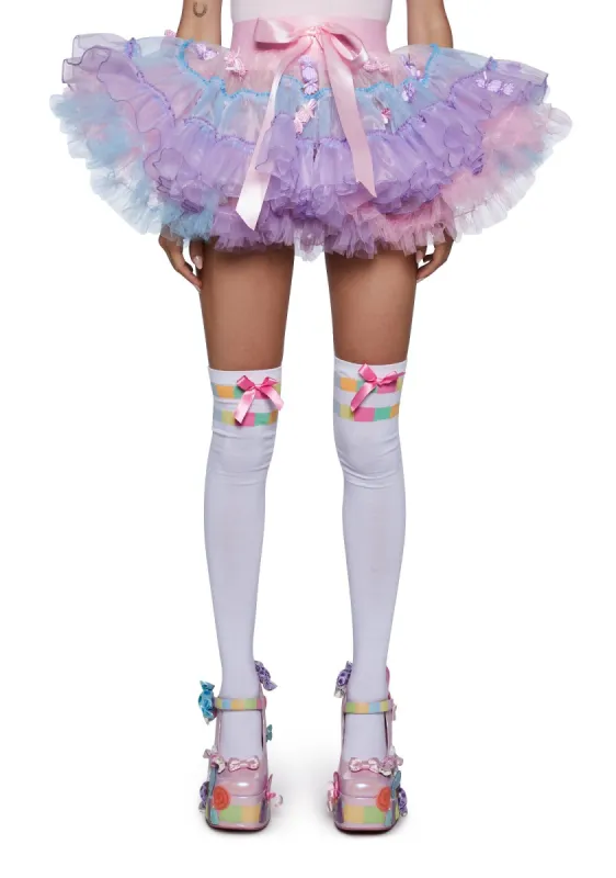 Get A Taste Mini Skirt sold by Dolls Kill