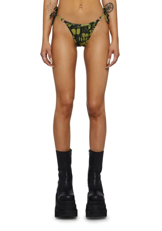 Venom Bikini Bottoms sold by Dolls Kill