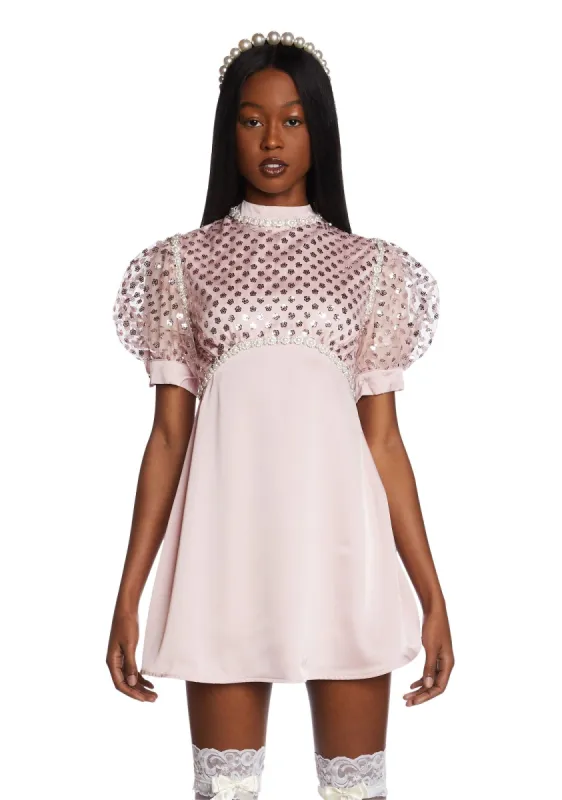 Twizzle Embellished Mini Dress sold by Dolls Kill