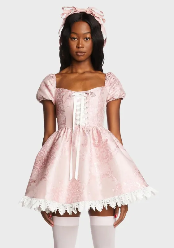 Sweet Smitten Embraces Corset Dress sold by Dolls Kill