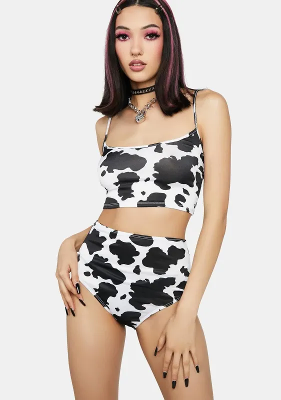 Have Your Mooment Booty Shorts Set sold by Dolls Kill