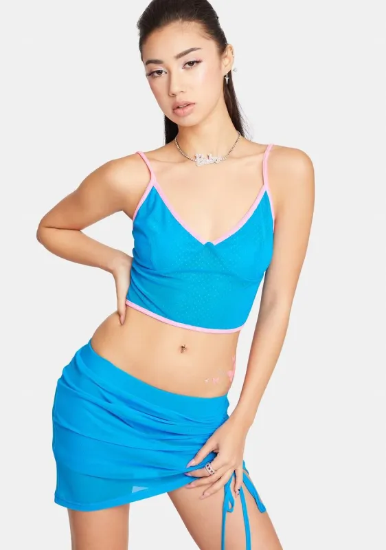 Diva Aesthetic Underwire Crop Tank sold by Dolls Kill