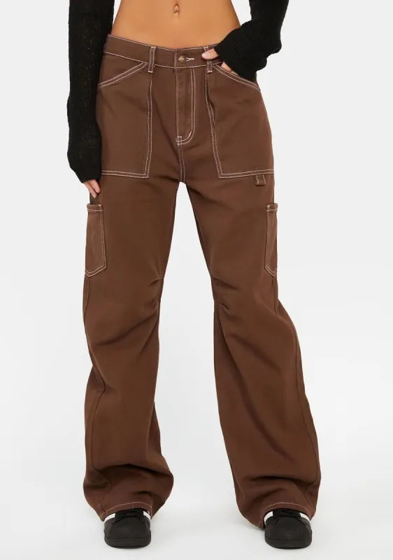 Chocolate Miami Vice Pants sold by Dolls Kill