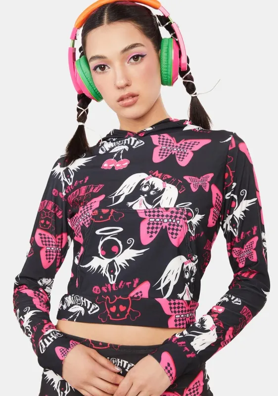 Little Miss Emo Hoodie sold by Dolls Kill