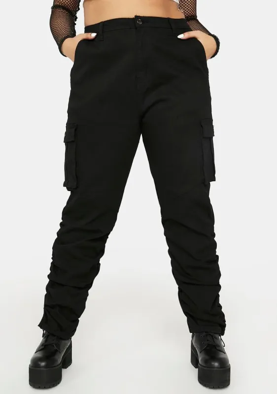 Plus Lunar She's So Unusual Cargo Joggers sold by Dolls Kill