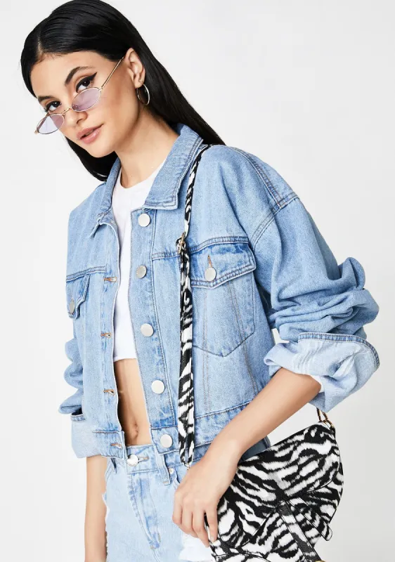 HBIC Denim Jacket sold by Dolls Kill