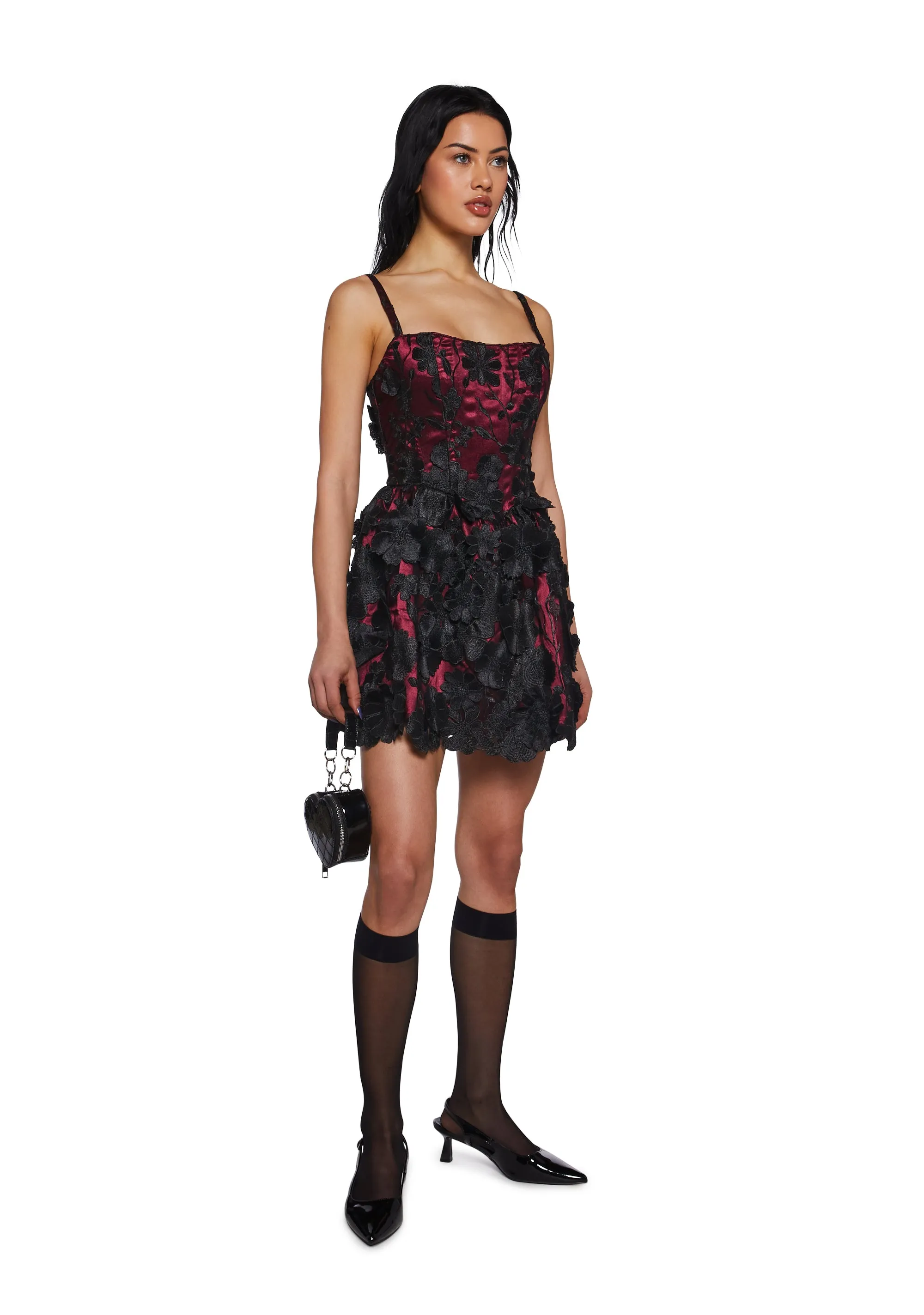 Magic Moves Corset Dress - Floral Dreams sold by Dolls Kill product image thumbnail 2