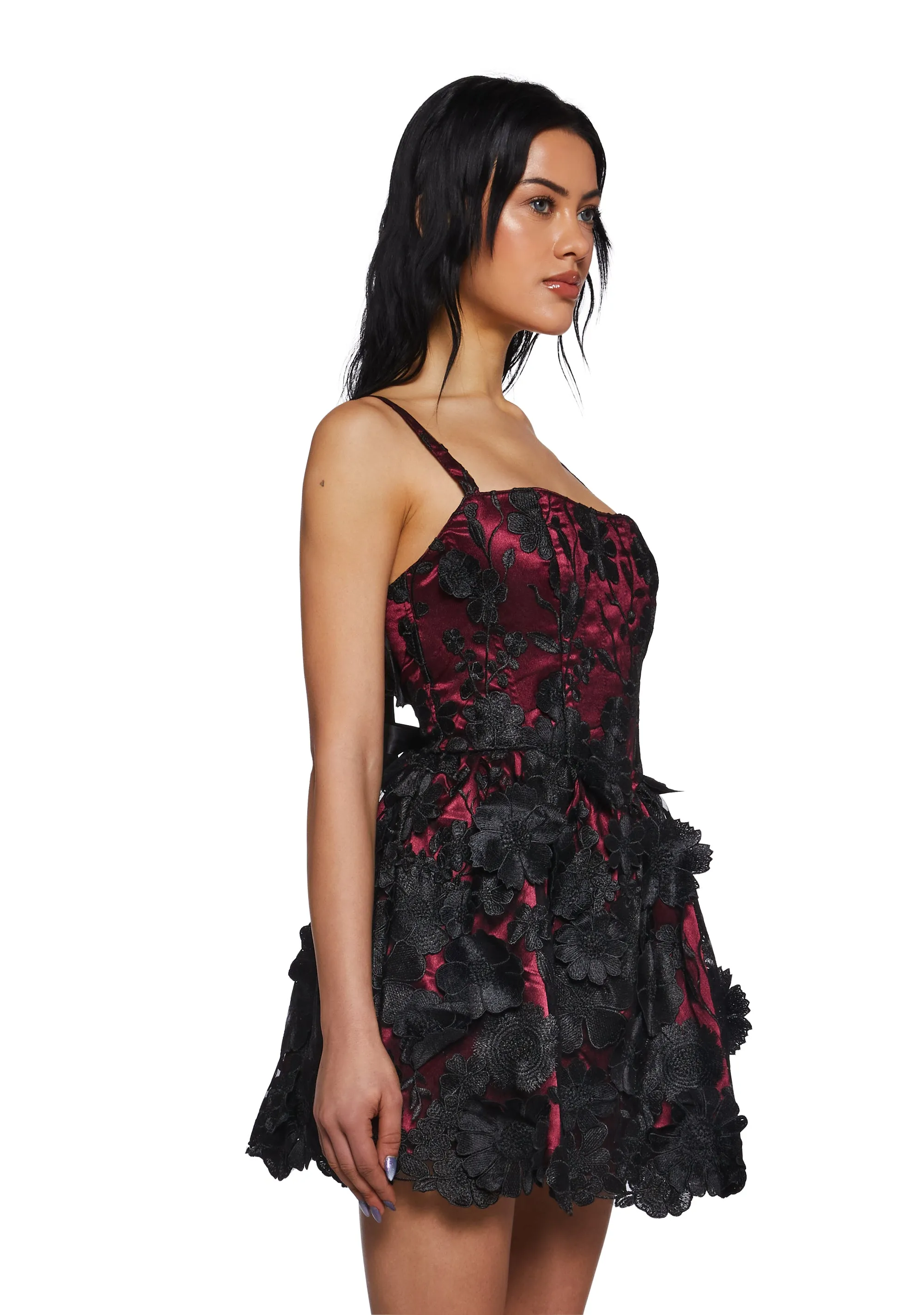 Magic Moves Corset Dress - Floral Dreams sold by Dolls Kill product image thumbnail 3