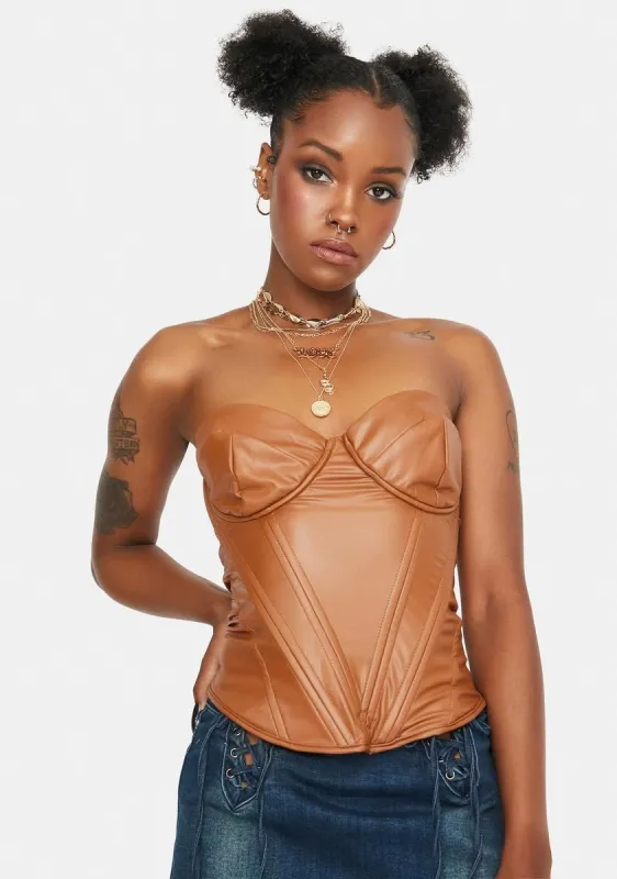 Jet Set Life Corset Top sold by Dolls Kill