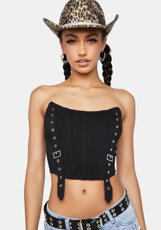 Deadly Desire Corset Top sold by Dolls Kill