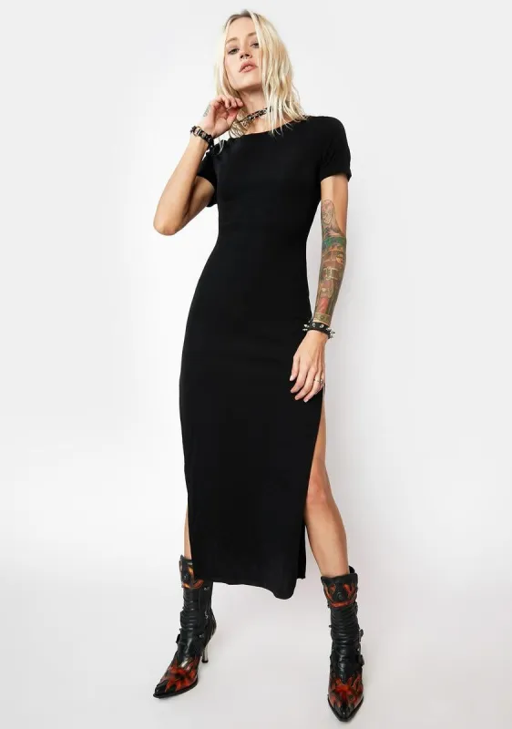 Betray Me Cutout Maxi Dress sold by Dolls Kill