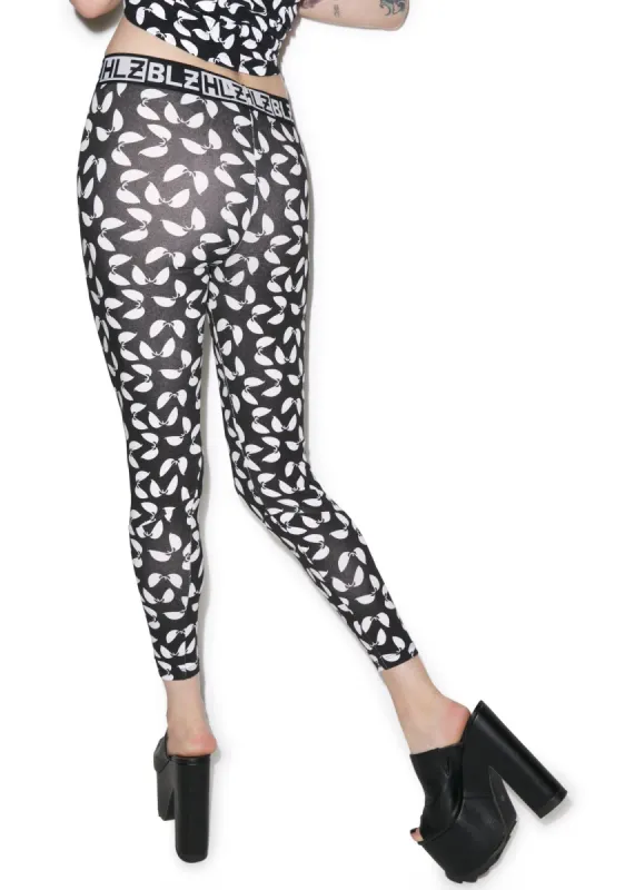 Martian Eyes Leggings sold by Dolls Kill