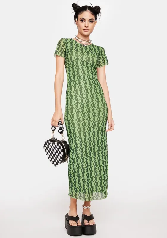 Happyella Midi Dress sold by Dolls Kill