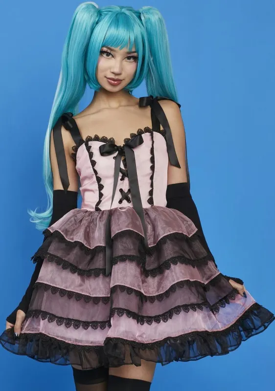 Take The Stage Babydoll Dress sold by Dolls Kill