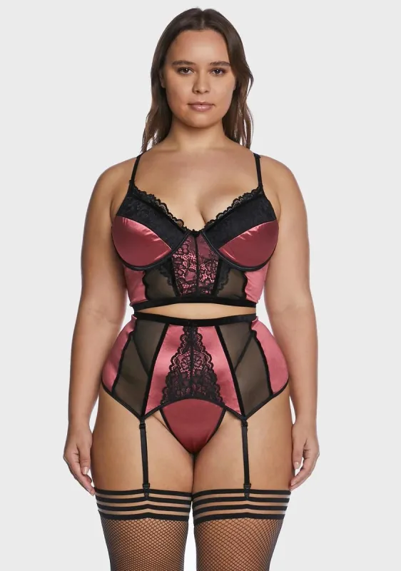 Plus Appeal To Me Lingerie Set sold by Dolls Kill