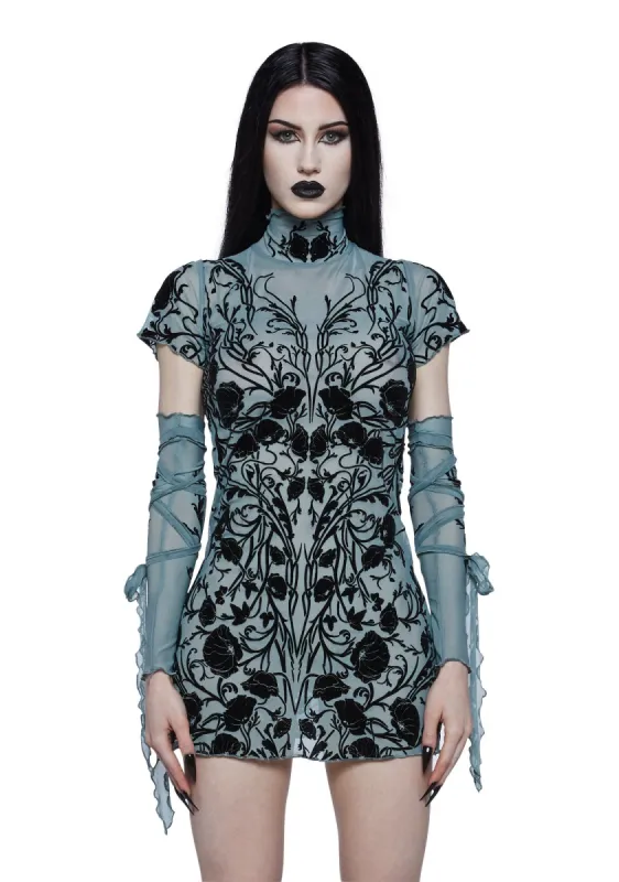 Charmed Vines Mini Dress sold by Dolls Kill