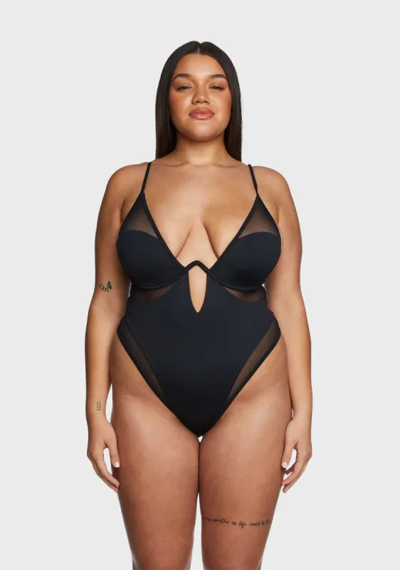 Plus Deep Look One Piece Swimsuit sold by Dolls Kill