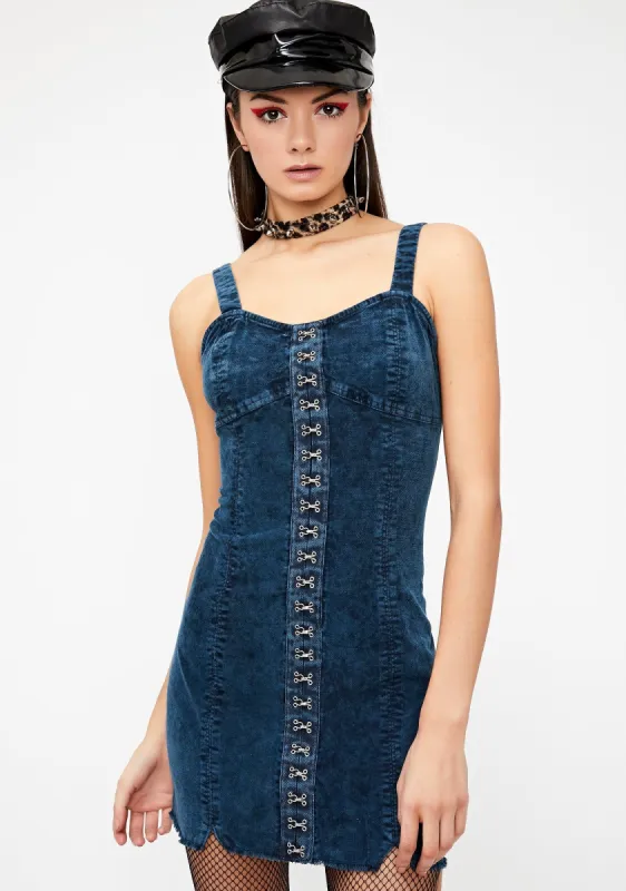 Hook It Up Mini Dress sold by Dolls Kill