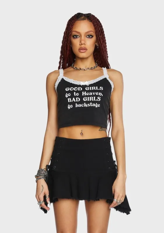 Backstage Bandit Graphic Tank sold by Dolls Kill