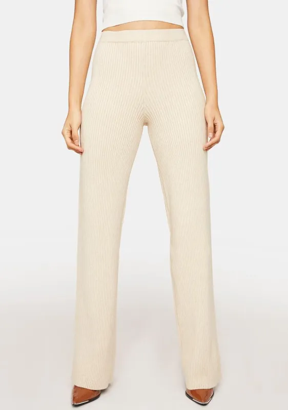Walk On By Knit Pants sold by Dolls Kill