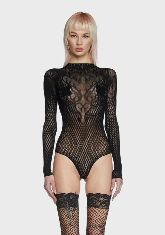 A Wicked Game Bodysuit sold by Dolls Kill