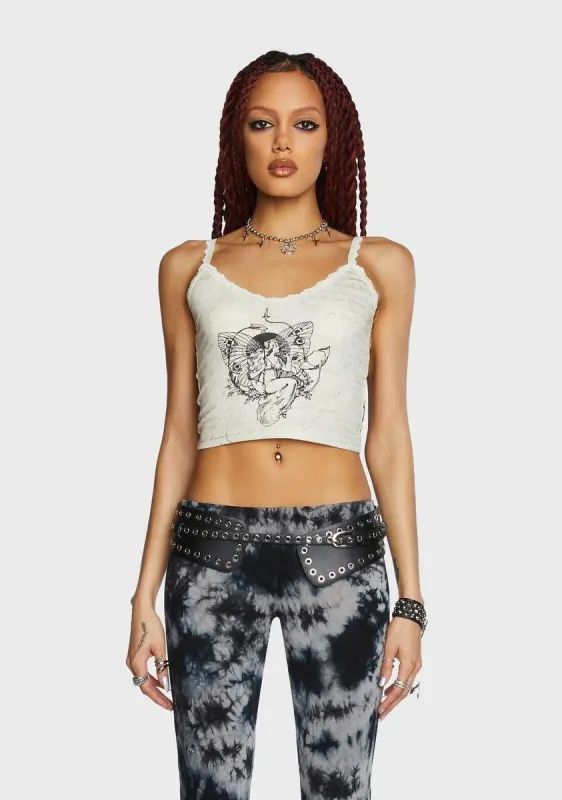 Light As A Feather Tank Top sold by Dolls Kill