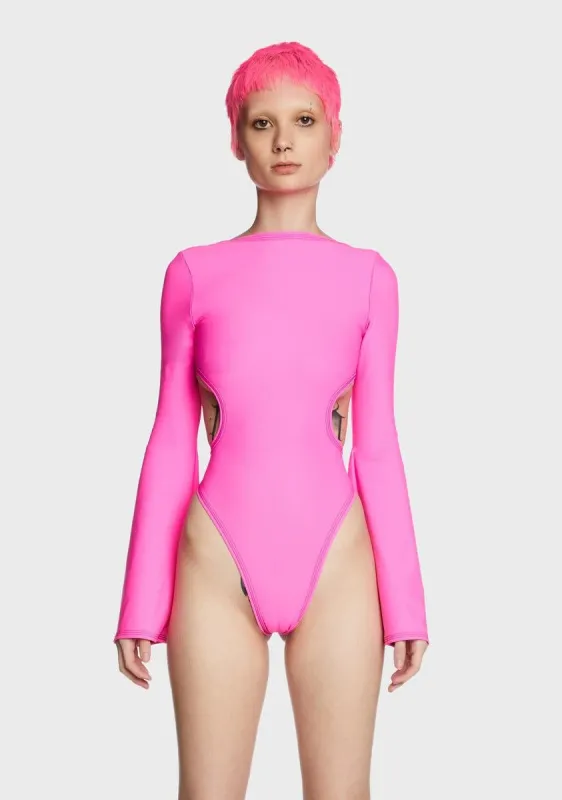 Aria Cut Out Bodysuit sold by Dolls Kill