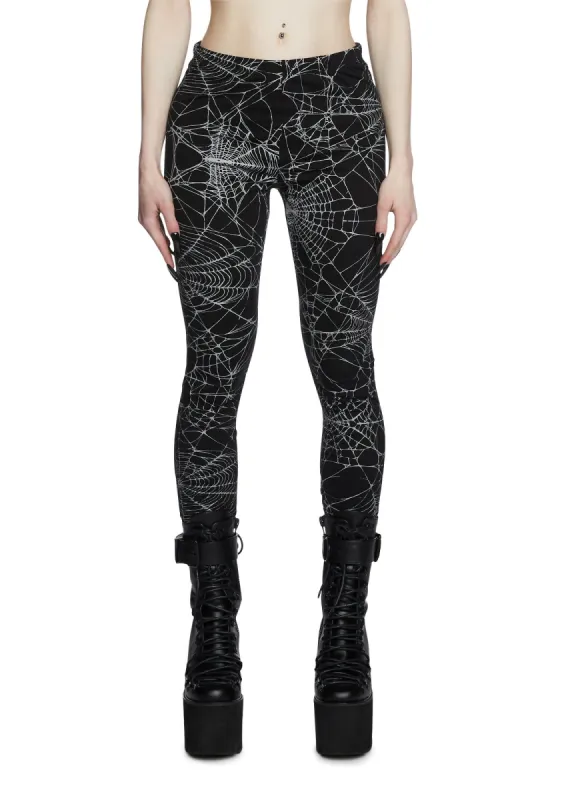 Raven's Night Leggings sold by Dolls Kill