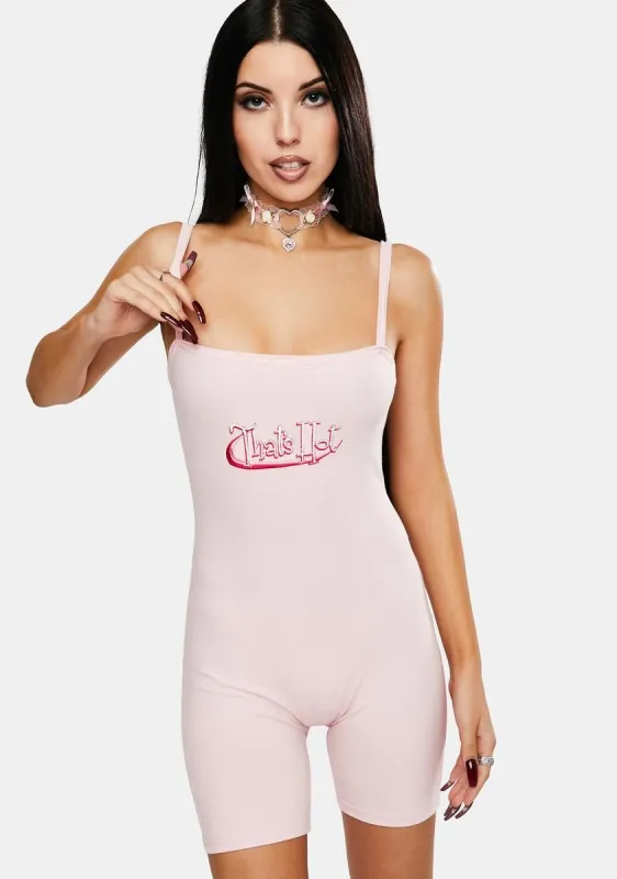 That's Hot Romper Bodysuit sold by Dolls Kill