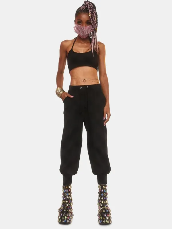 Midnight Rare Element Joggers Set sold by Dolls Kill